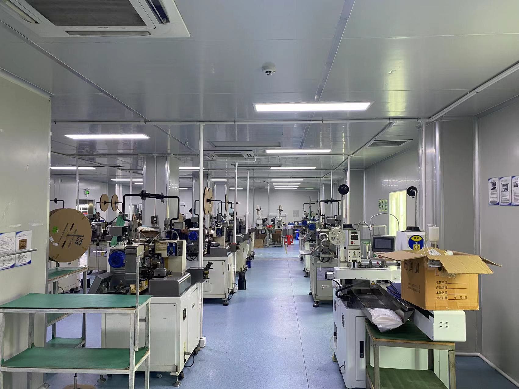 automated assembly workshop Dongguan Yuefu Electronic